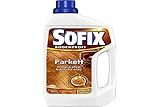 SOFIX Parkettreiniger, Bodenreiniger mit Edelholz-Pflege-Wachs, reinigt und pflegt mit natürlichem Glanz , 1l (1er Pack)