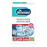 Dr. Beckmann Maschinen-Entkalker | gegen hartnäckigen Kalk in Wasch- und Spülmaschinen | hilft Funktionsstörungen vorzubeugen | 2 x 50 g