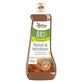 POLIBOY BIO Parkett und Holzdielen Pflege - Pflege und Schutz für geölte, gewachste und lackierte Echtholzböden - mit Pflanzenwachs - Vegan - 1er Pack - 1 L - Made in Germany