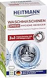Heitmann Express Waschmaschinen Reiniger: entfernt Kalk, Ablagerungen und Gerüche, Maschinenreiniger, 250 g